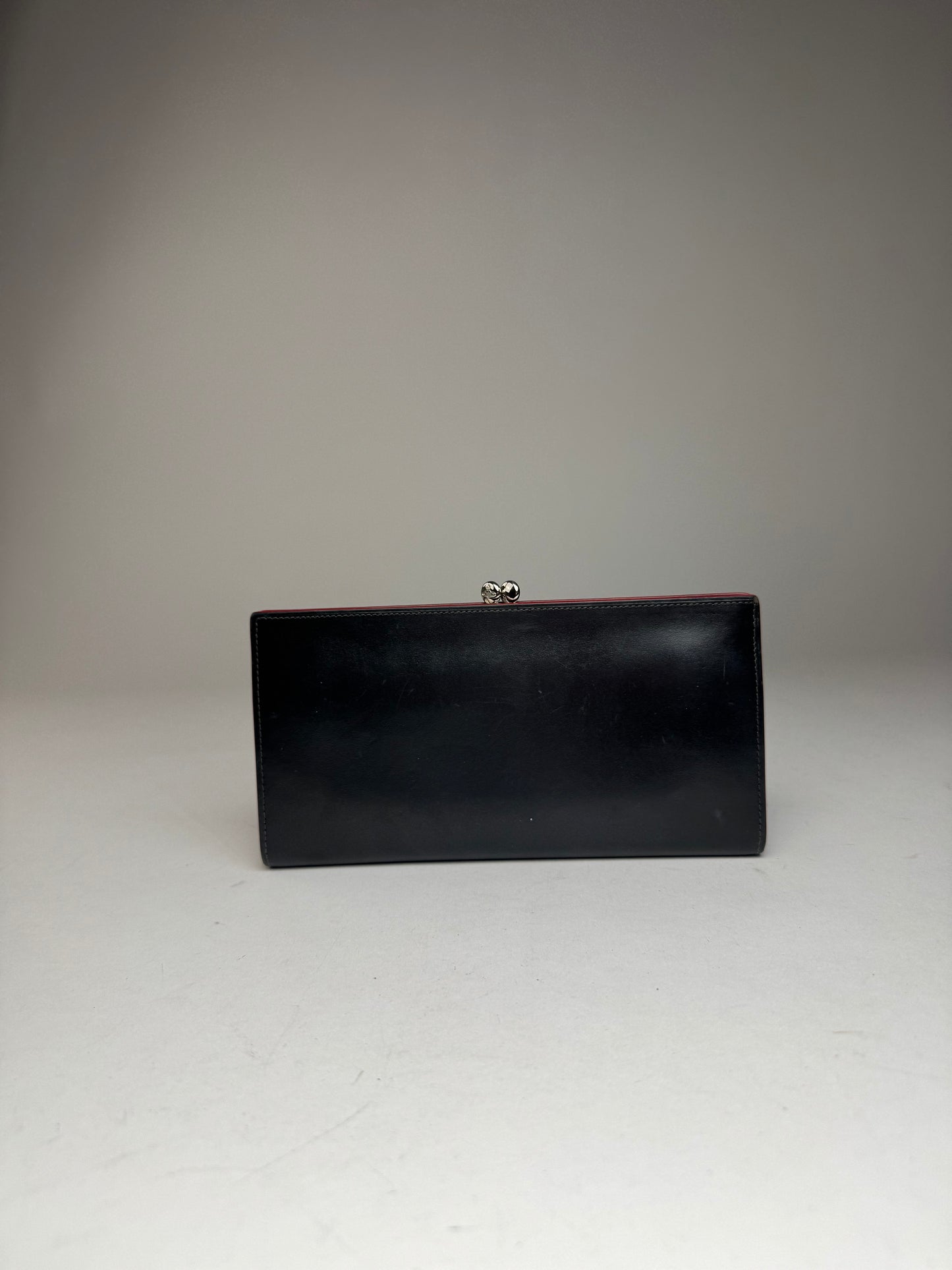 Vintage Vivienne Westwood Leather Wallet Black
