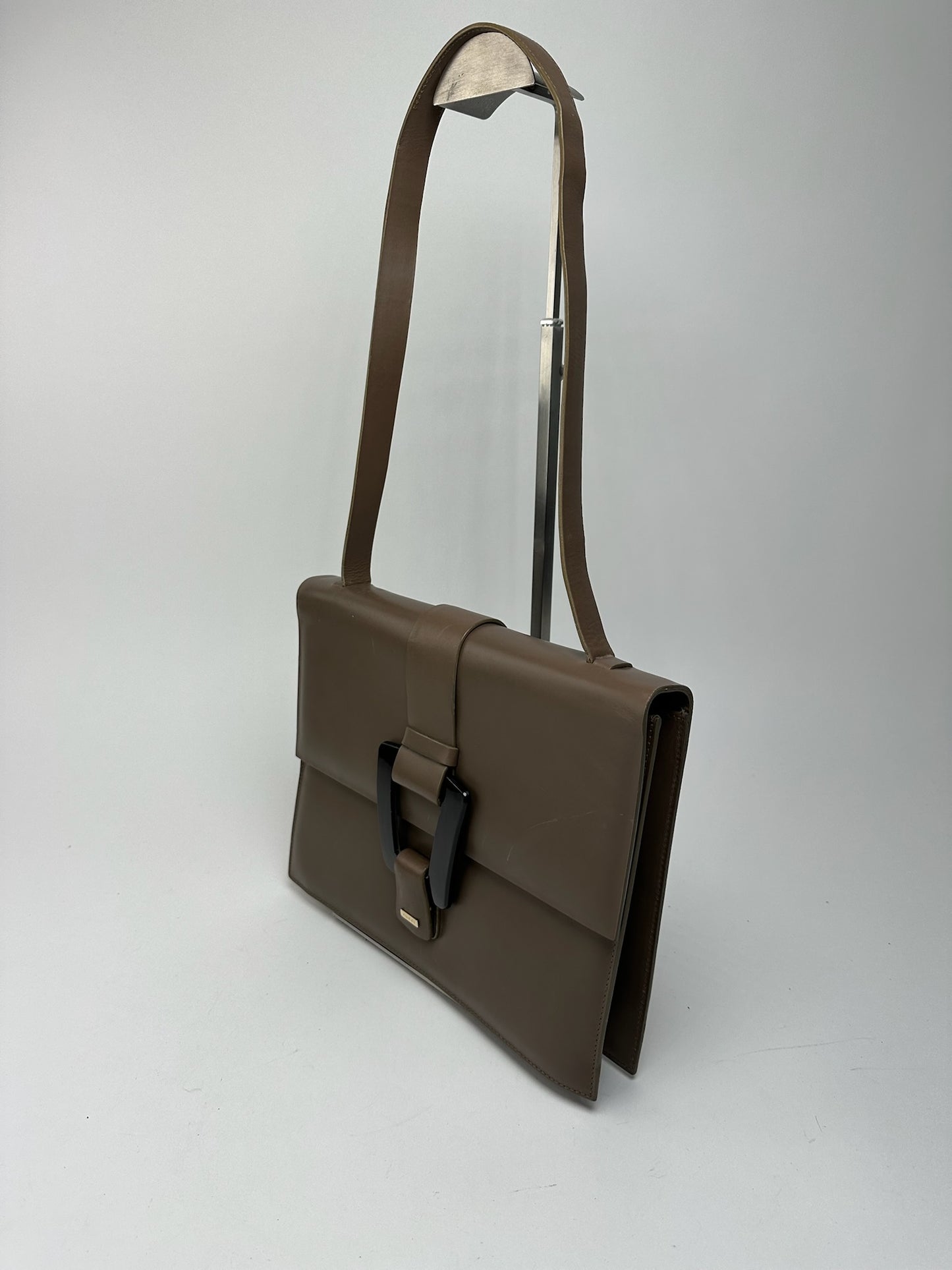 Sac Gucci vintage en cuir marron