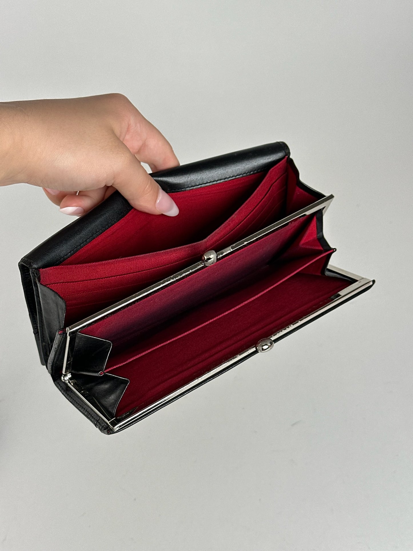 Vintage Vivienne Westwood leather wallet black