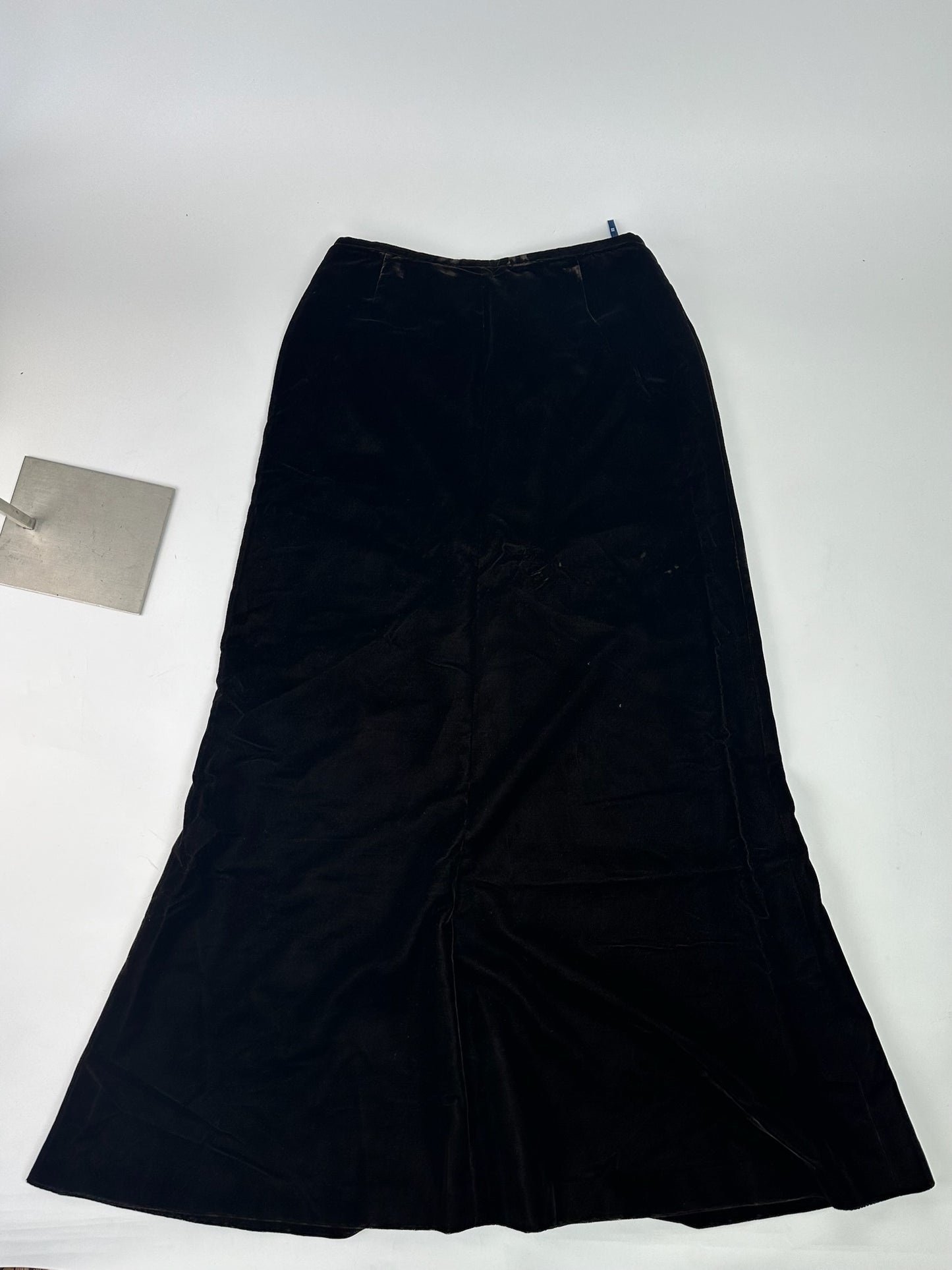 Vintage Givenchy Long Skirt Black Samt
