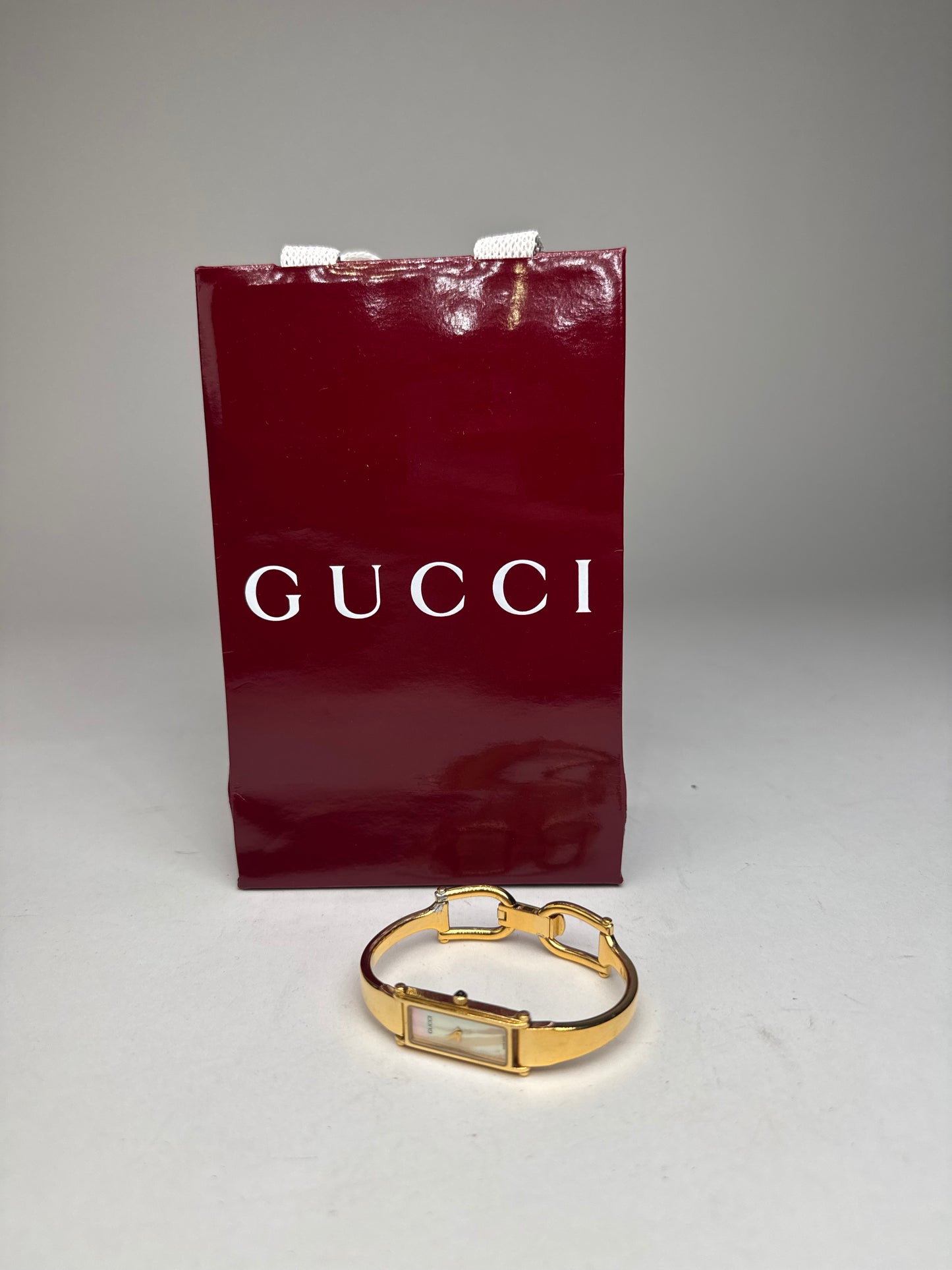 Vintage Gucci Gold Plated Quartz Watch