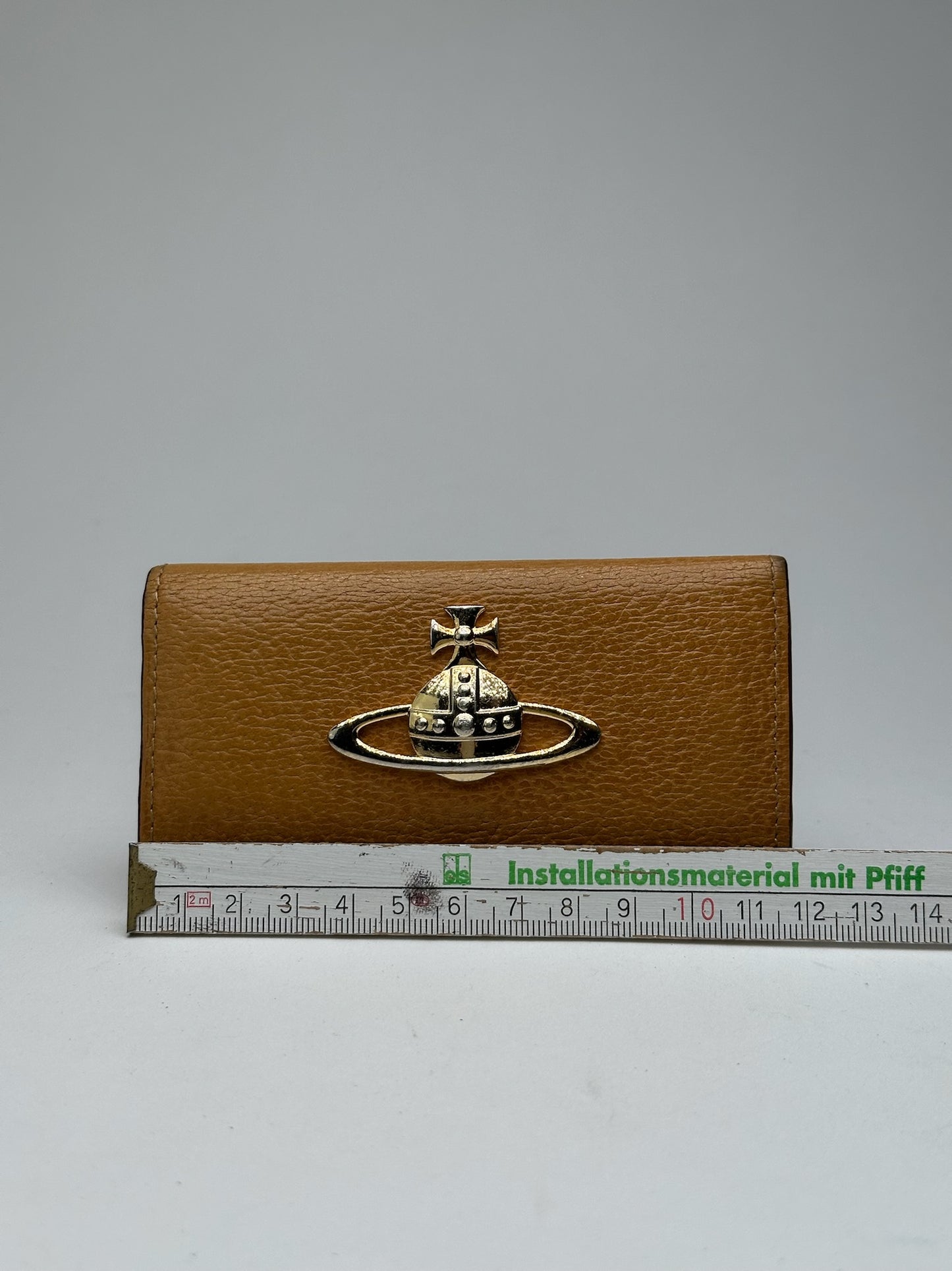 Vintage Vivienne Westwood leather key holder camel