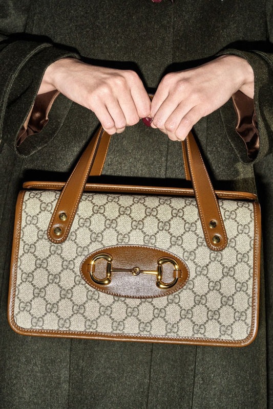 Gucci — Gucci. Founded 1921. Demna uses the same hardware in 2026