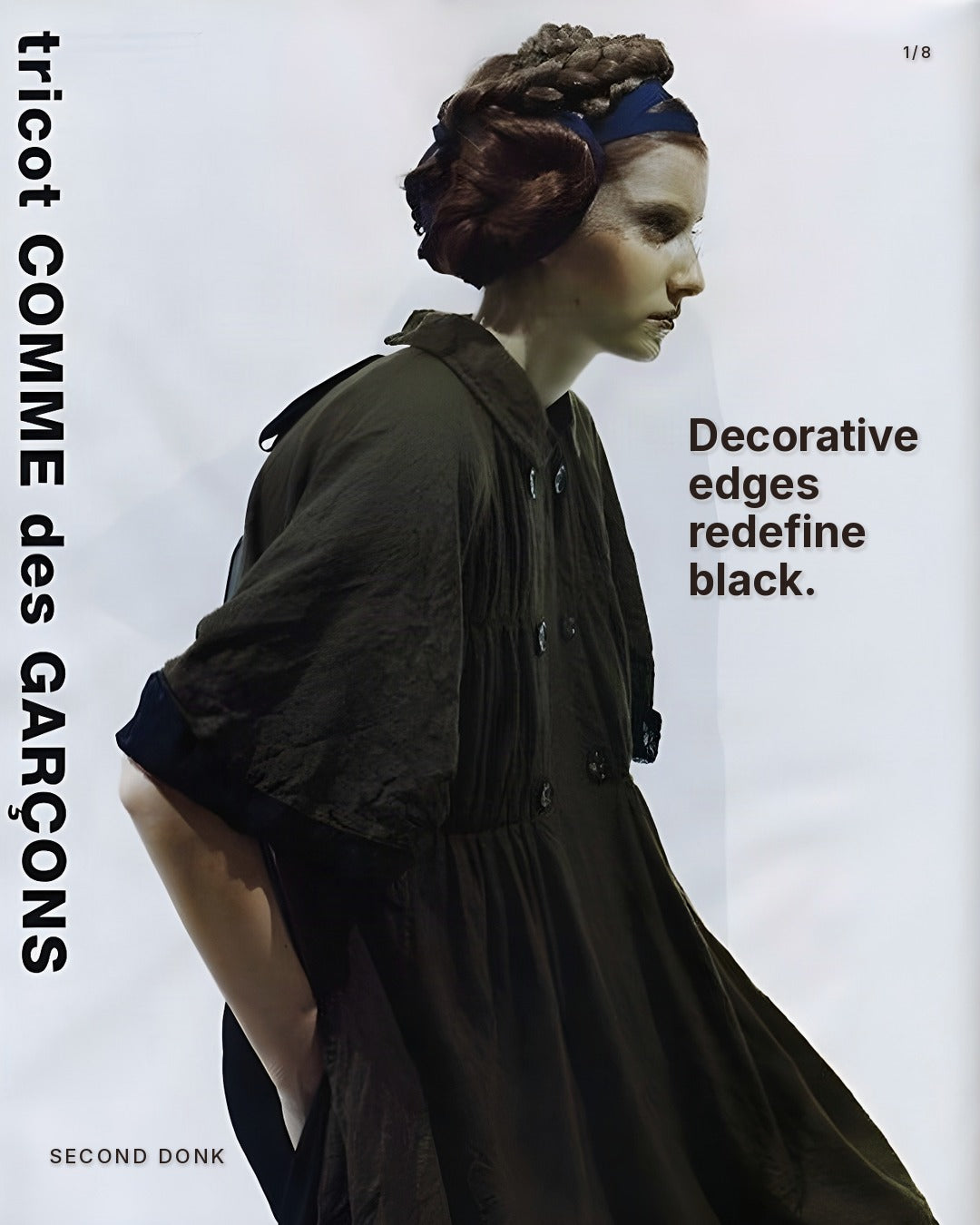 Decorative edges redefine black