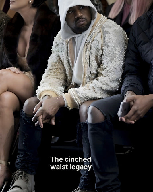 Balmain — The cinched waist legacy