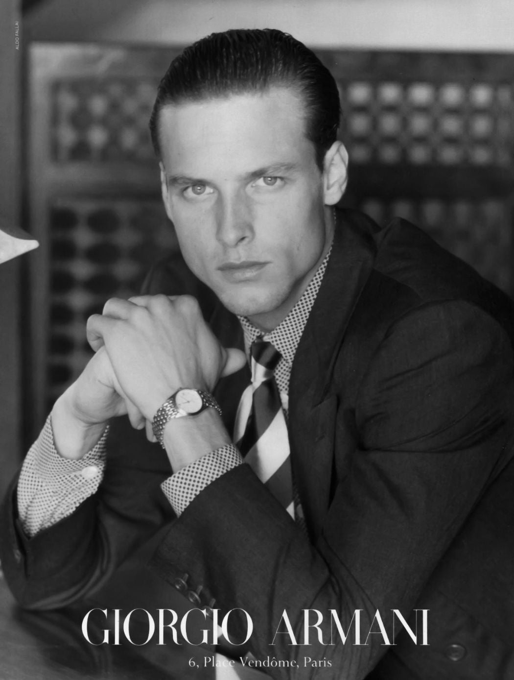 Giorgio Armani. The watch you weren't supposed to notice