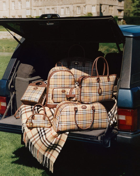 Burberrys — Before it was 'Nova', Burberrys check was luggage