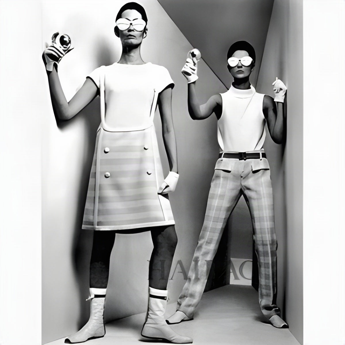 Chanel called Courrèges plumbing. Everyone copied it