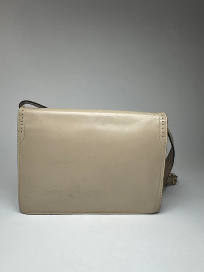 Vintage Yves Saint Laurent 2 Way Leather Bag Y Satchel