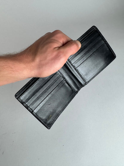 Vintage Cartier Leather Card Holder Black