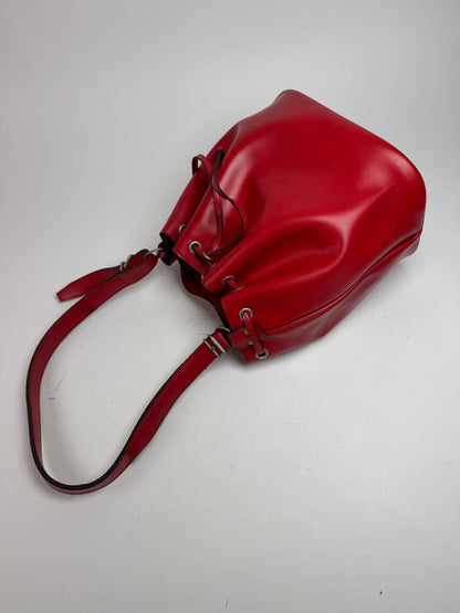 Vintage Comme Des Garçons Shoulder Bucket Bag Red