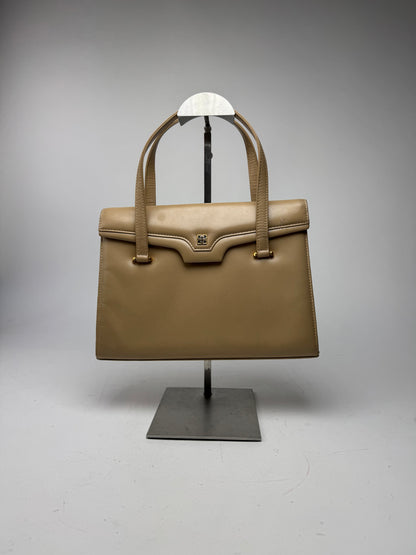 Vintage Givenchy 4G Leather Bag Brown