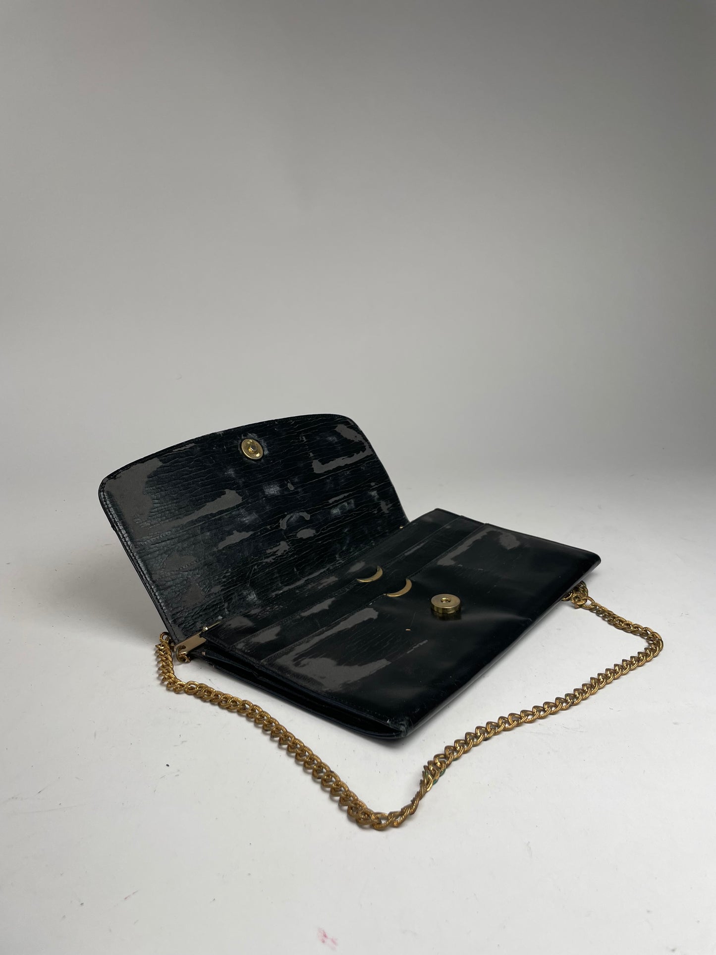 Vintage  Givenchy 4G Leather Bag black