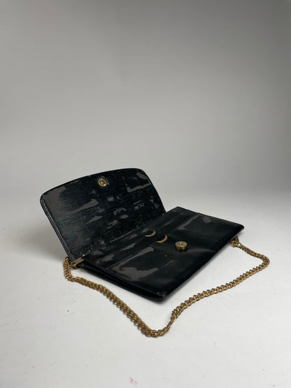 Vintage  Givenchy 4G Leather Bag black