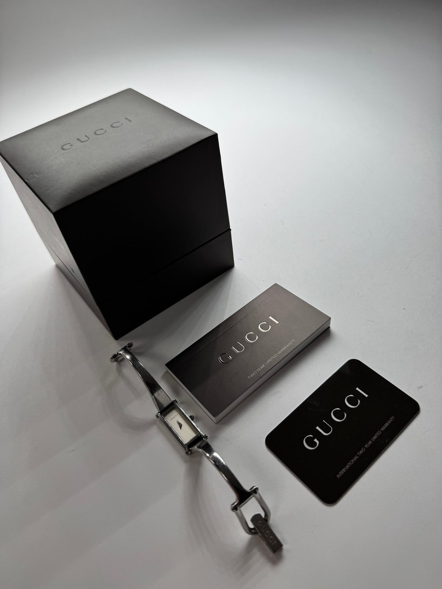 Vintage Gucci Horsebit Watch Steel Silver