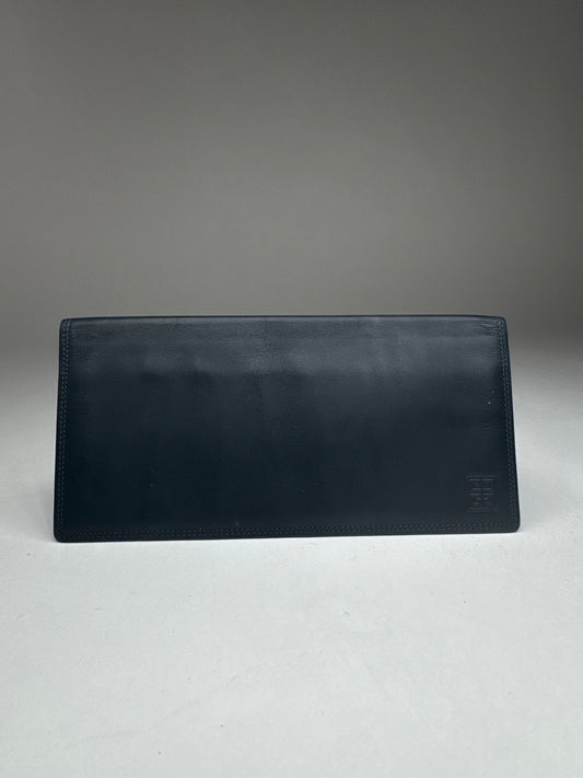 Vintage Givenchy Leather ID Holder Navy