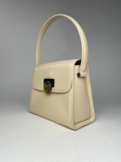 Vintage Givenchy Antigona Leather Bag beige