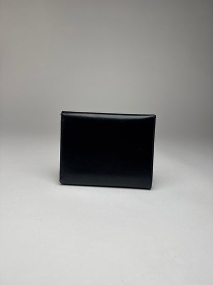 Vintage Cartier Panthere Patent Leather Wallet Black