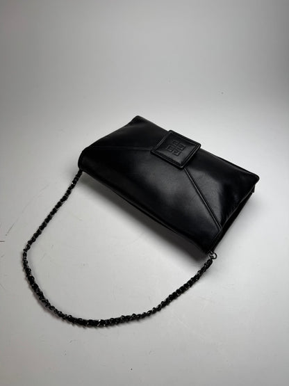 Vintage Givenchy 4G Leather Bag Black