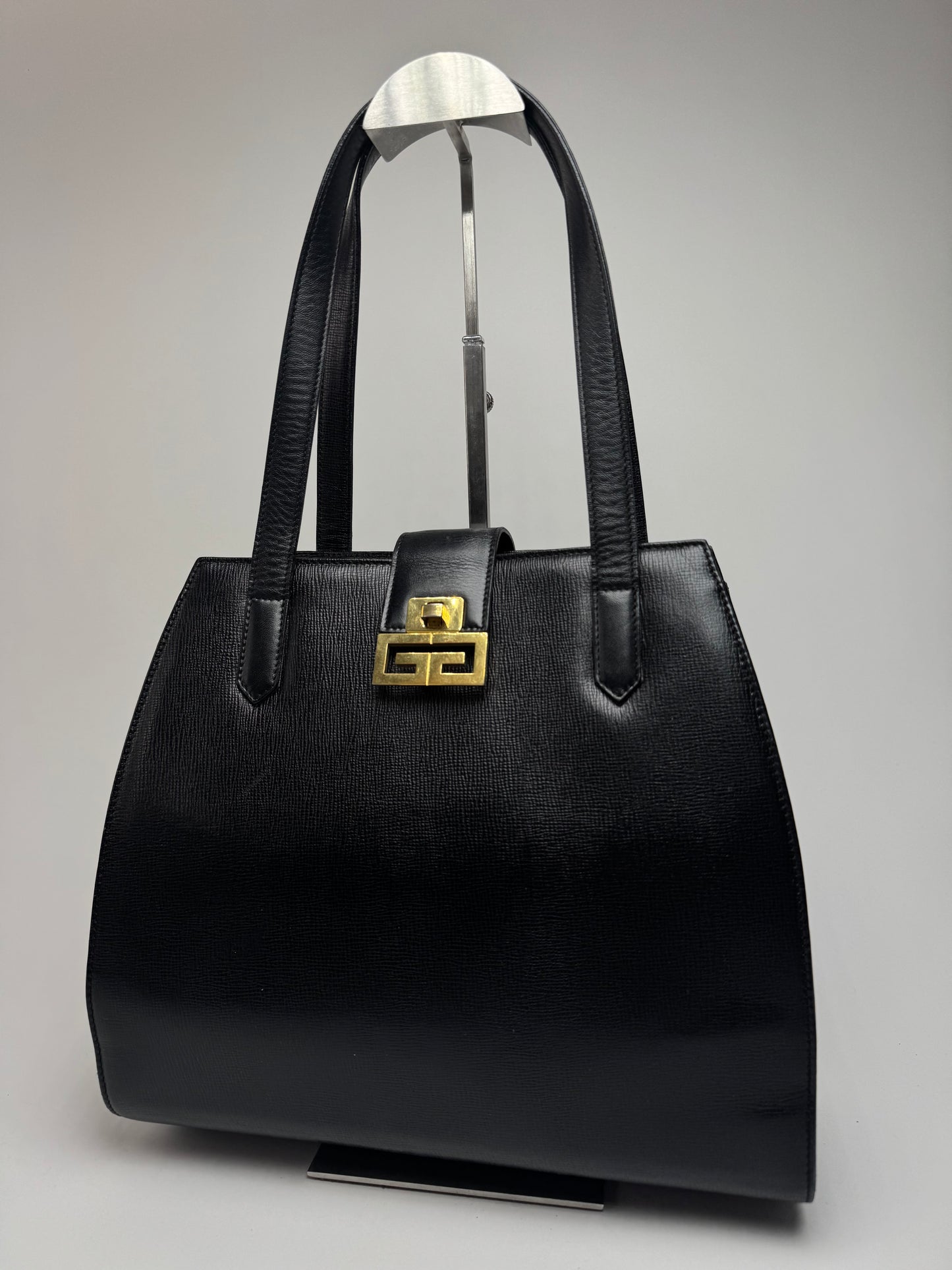 Vintage  Givenchy 4G Leather Bag Black