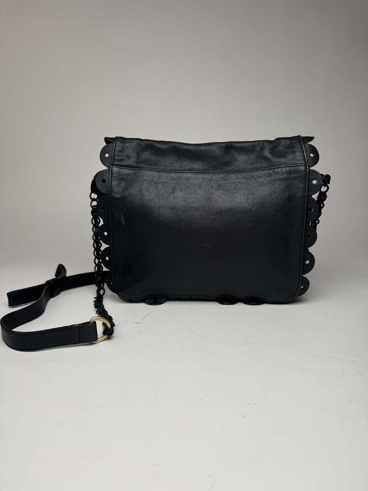 Vintage Chloe Leather Shoulder Bag black