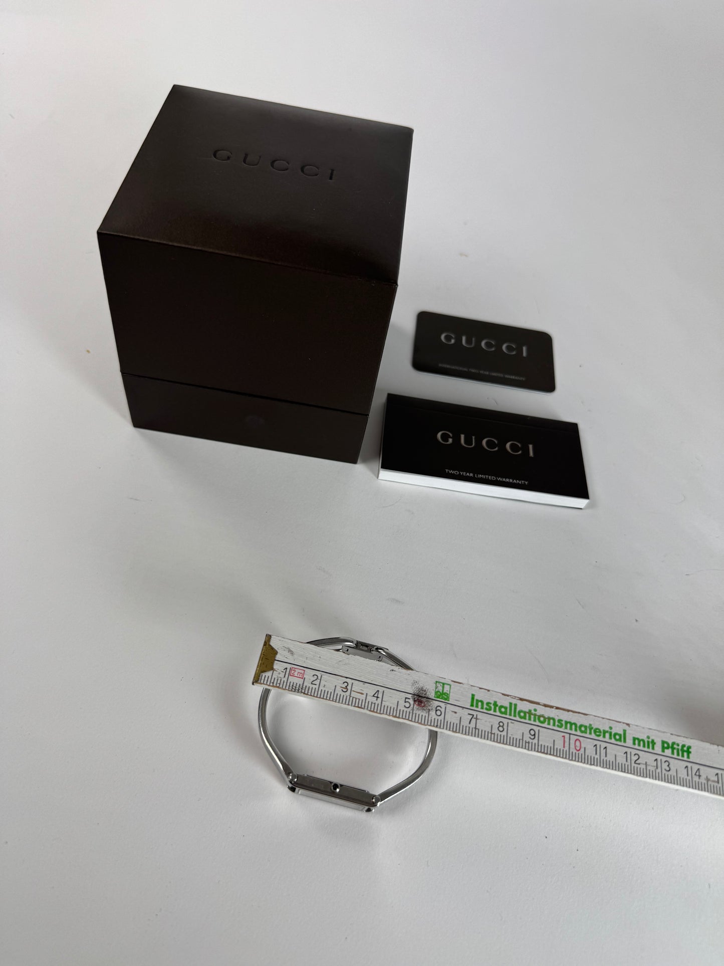 Vintage Gucci Horsebit Watch Steel Silver