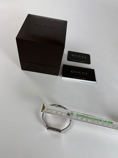 Vintage Gucci Horsebit Watch Steel Silver