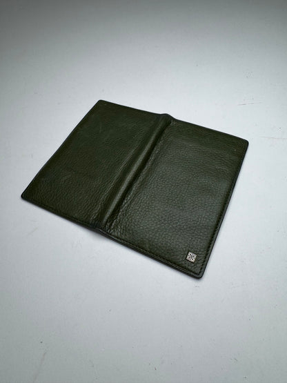 Vintage Givenchy Leather Card Holder Green