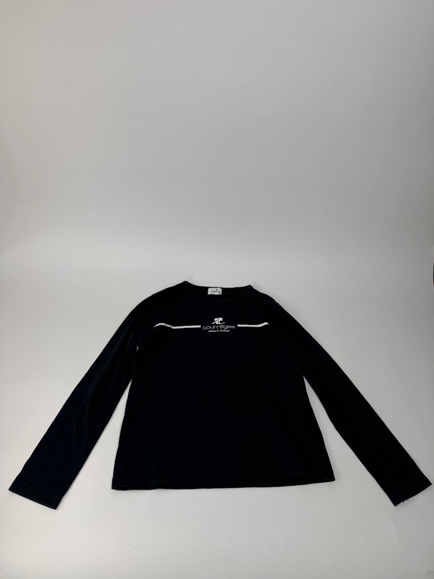 Vintage Courreges Paris Sweater Black 38/M