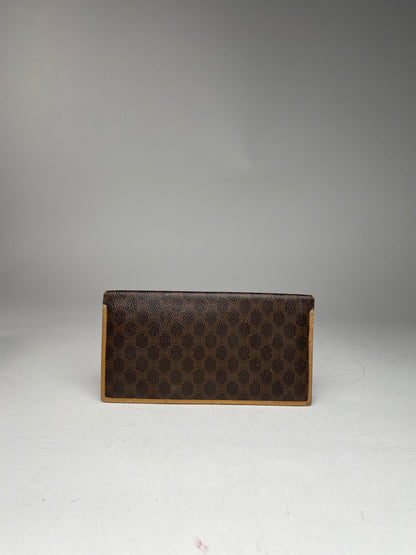 Vintage Celine Paris Leather Monogram ID holder