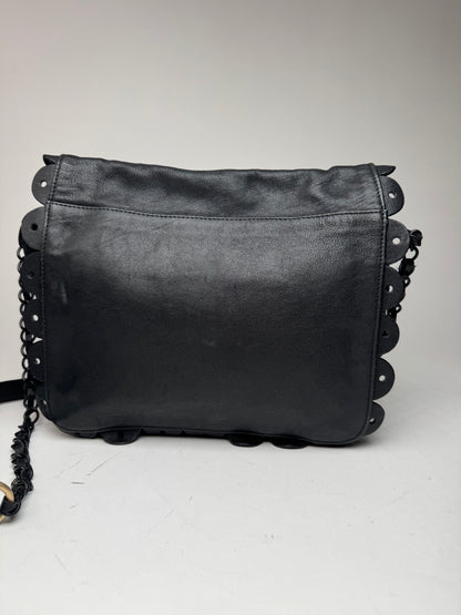 Vintage Chloe Leather Shoulder Bag black