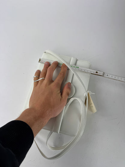 Vintage Givenchy 4G Bag Leather White