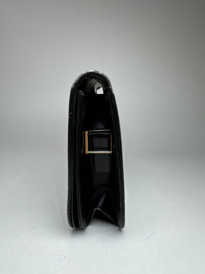 Vintage Givenchy Leather Clutch Black