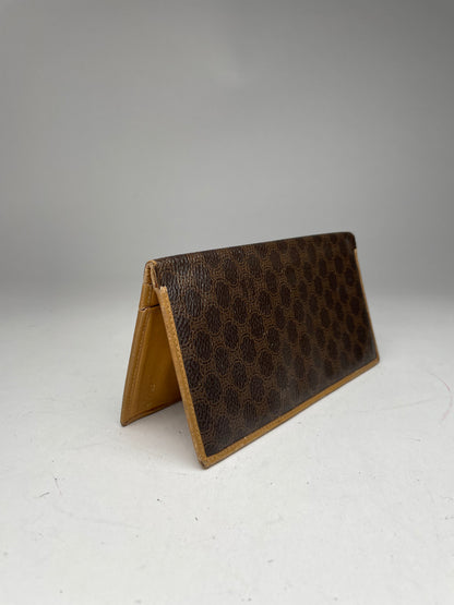 Vintage Celine Paris Leather Monogram ID holder