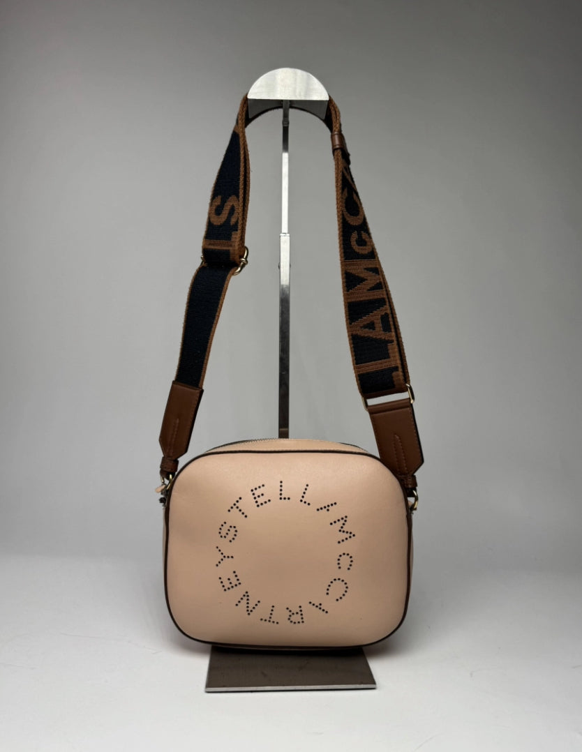 Vintage Stella Mc Cartney Vegan Leather Logo Bag rose
