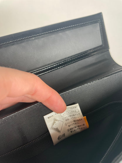 Vintage  Givenchy 4G Patent Leather Bag Black