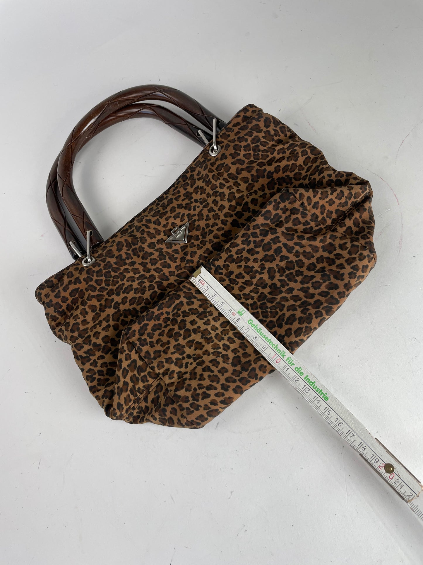 Vintage Bottega Veneta Campana Bag Leopard
