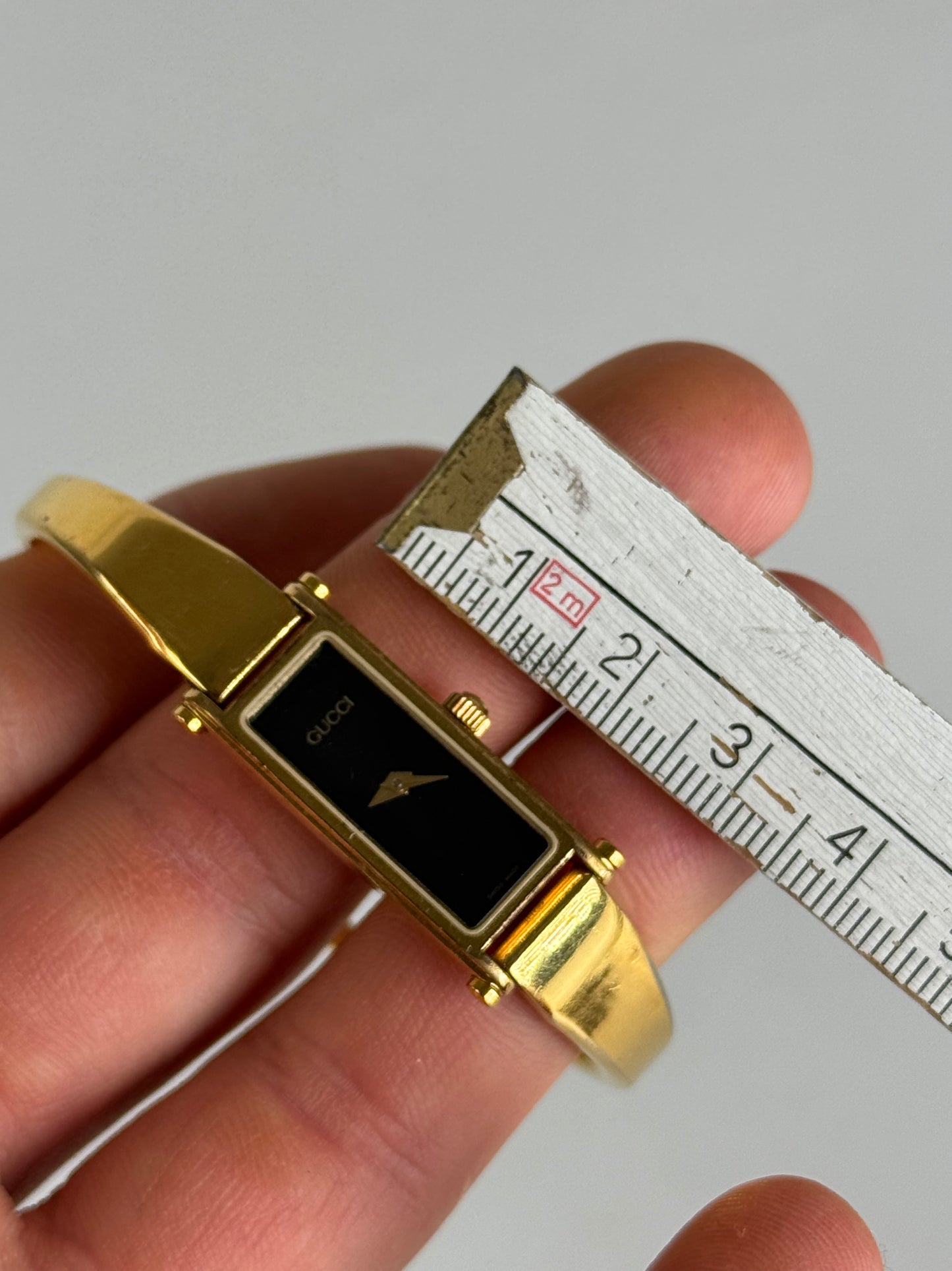 Vintage Gucci Horsebit Steel Watch golden