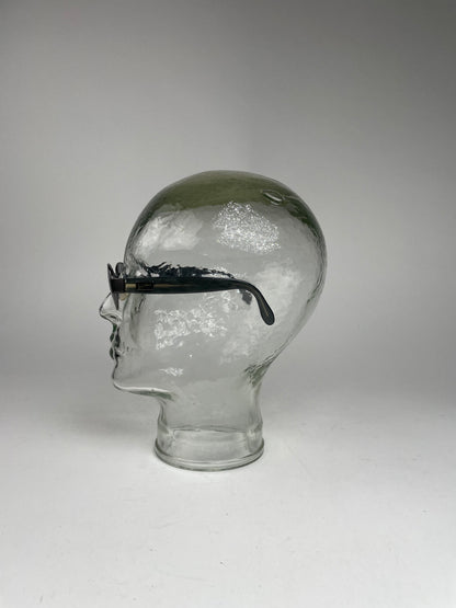 Vintage Fendi Roma Sunglasses Black / Green