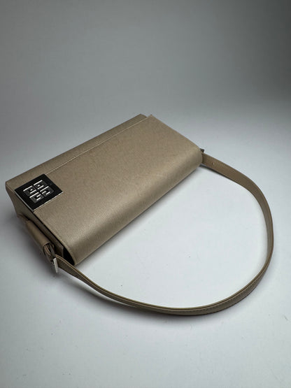 Vintage Givenchy 4G Baguette Bag Beige