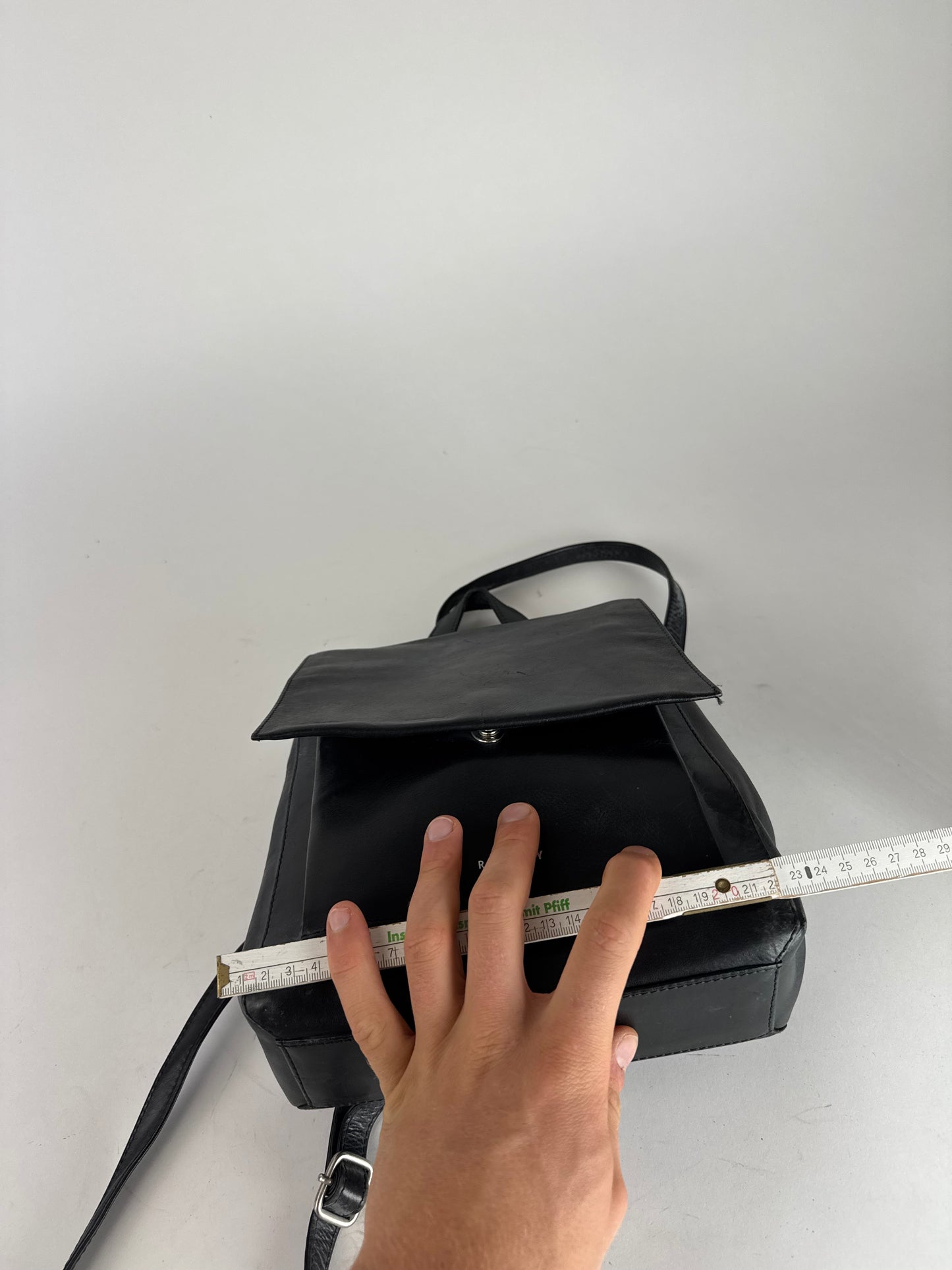 Vintage Radley London leather Backpack Black