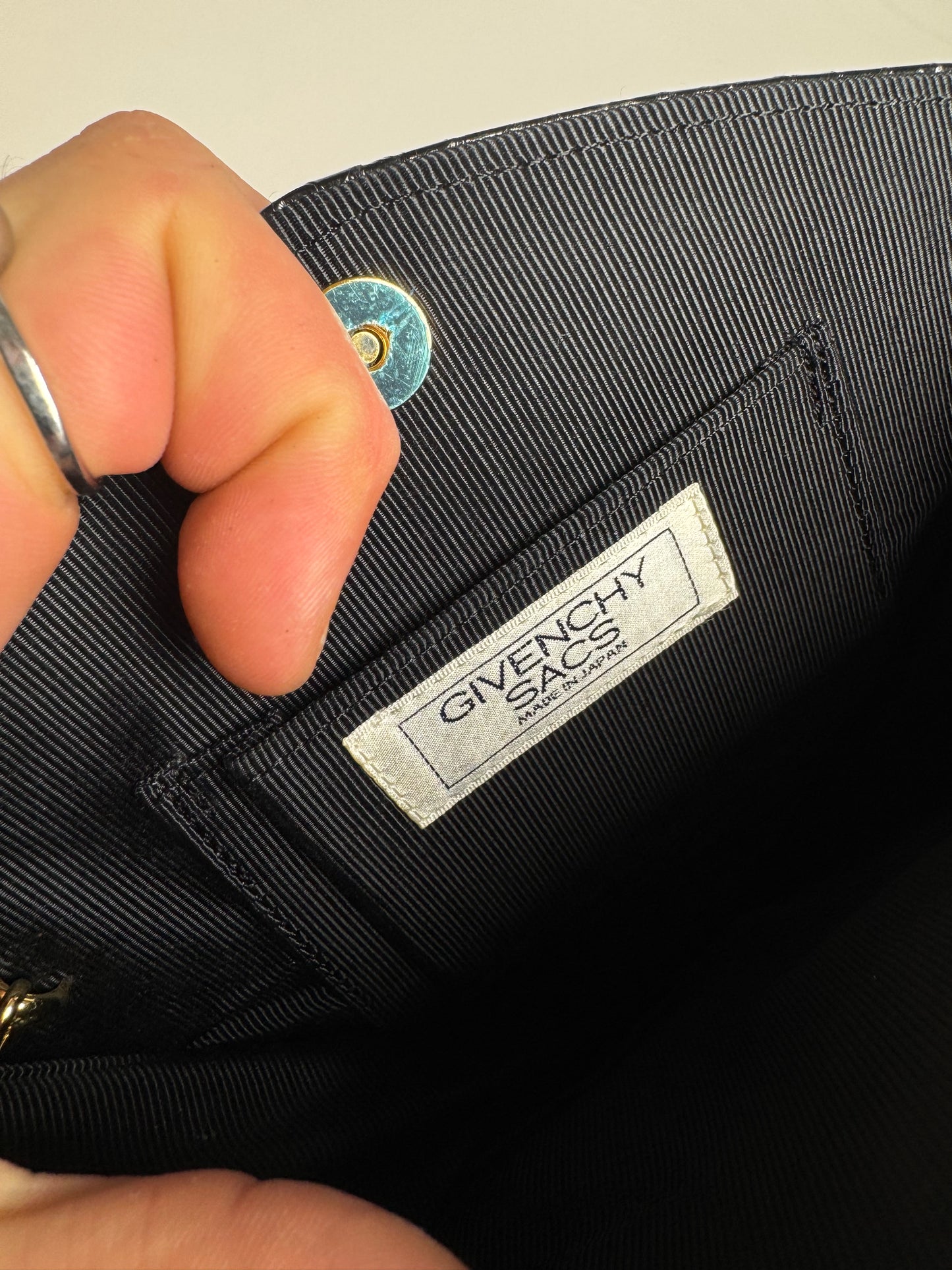 Vintage Givenchy 4G Bag Black