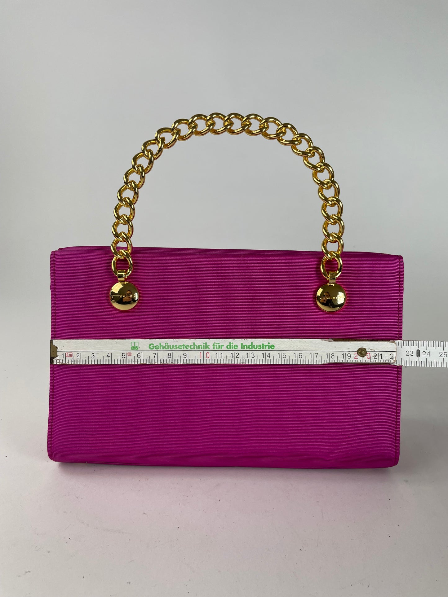 Vintage Givenchy Canvas Whip Bag Purple