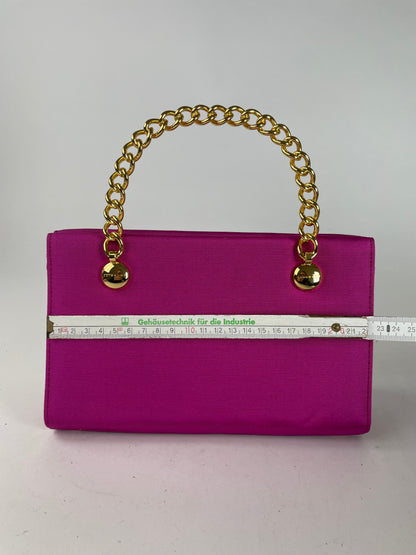 Vintage Givenchy Canvas Whip Bag Purple