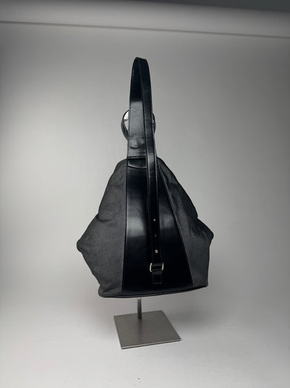 Vintage Loewe Madrid Leather Crossbody Bag / Backpack