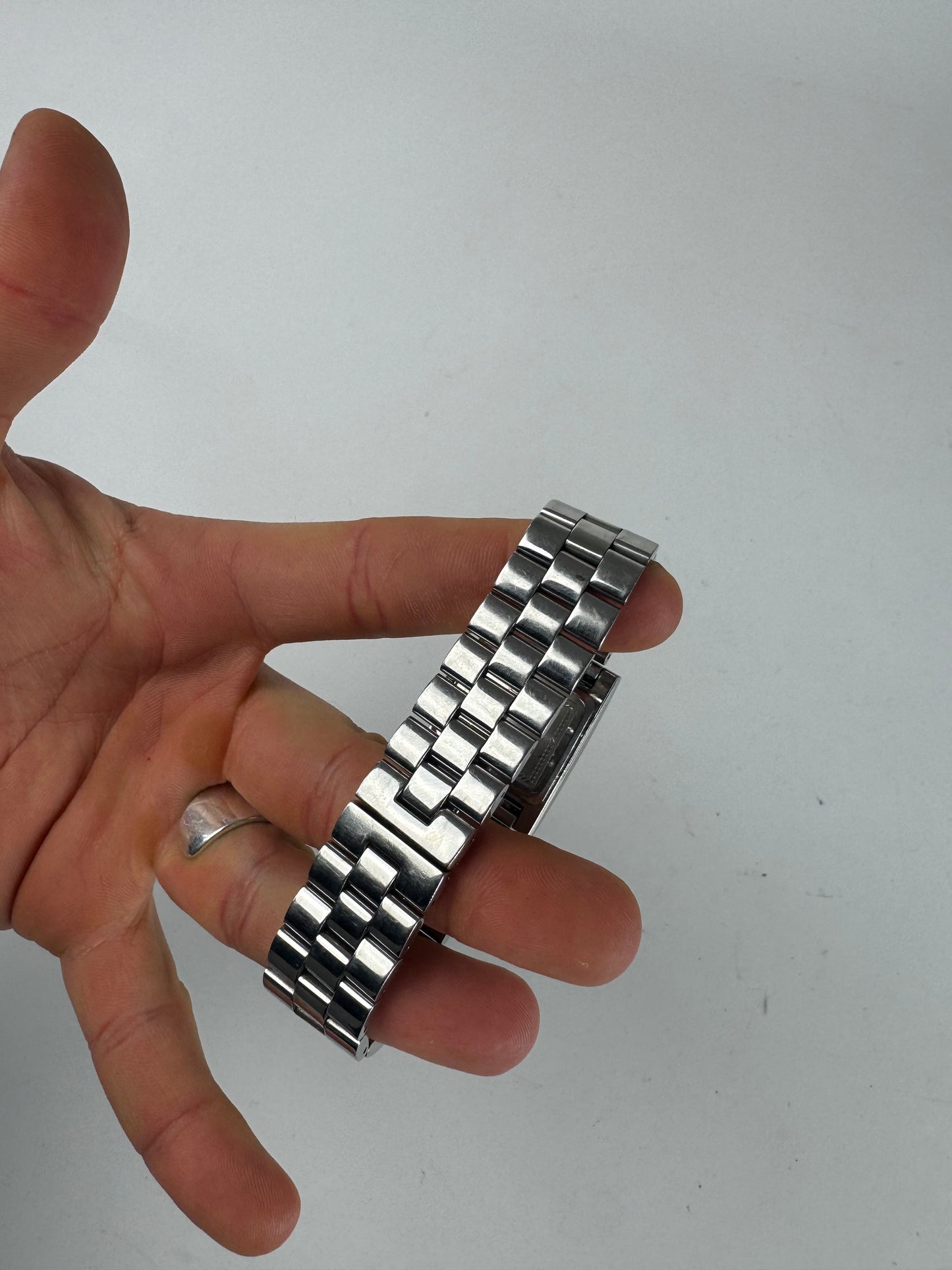 Vintage Balenciaga Steel Watch Silver