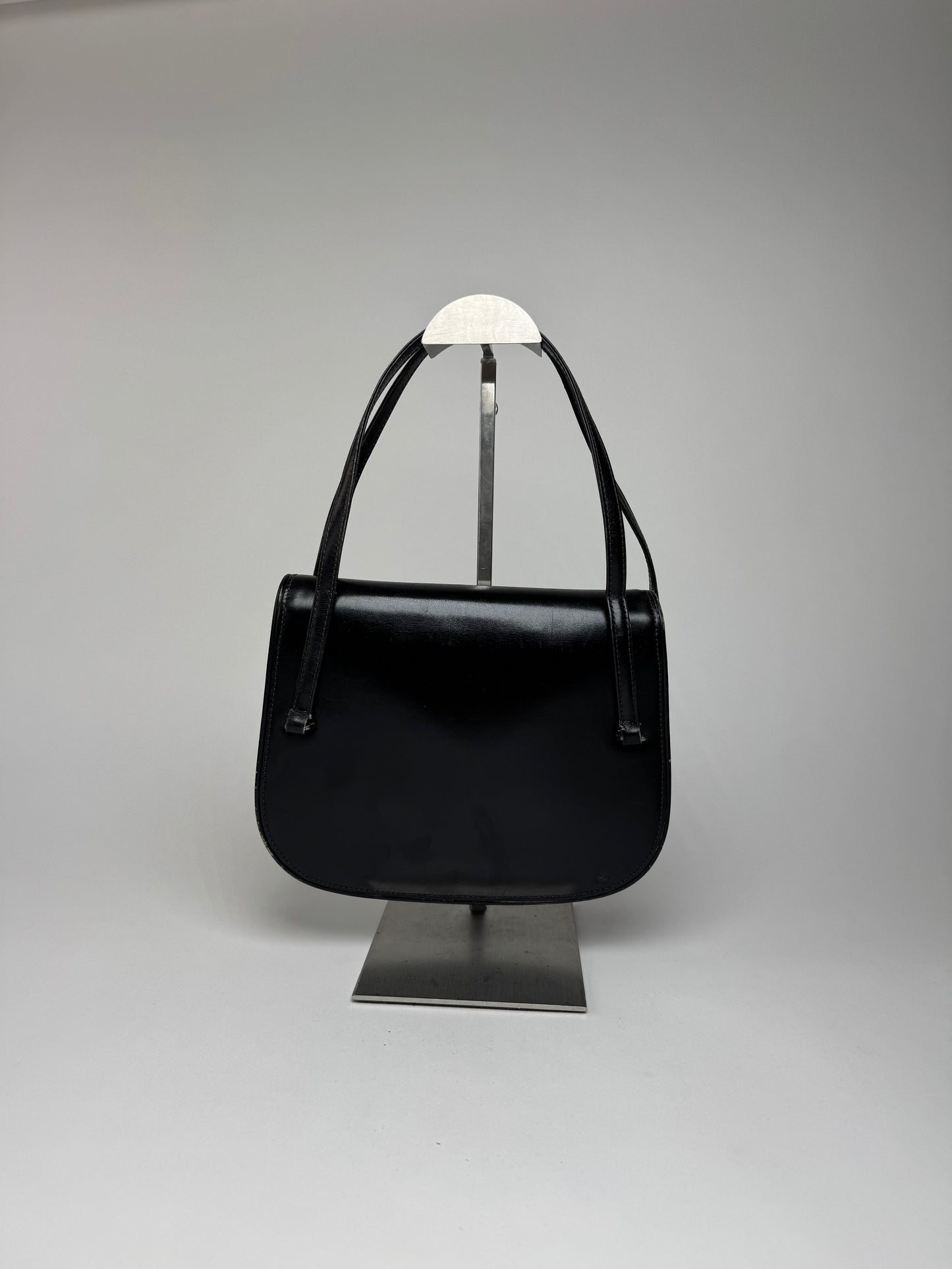 Vintage Gucci Leather Bag Black