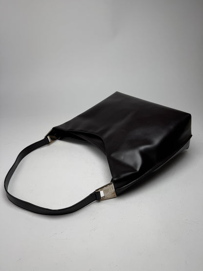 Vintage Gucci Leather Bag Purple