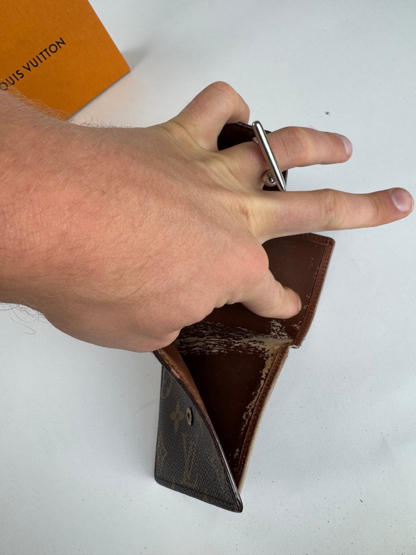 Vintage Louis Vuitton Monogram Dauphine monogram leather wallet