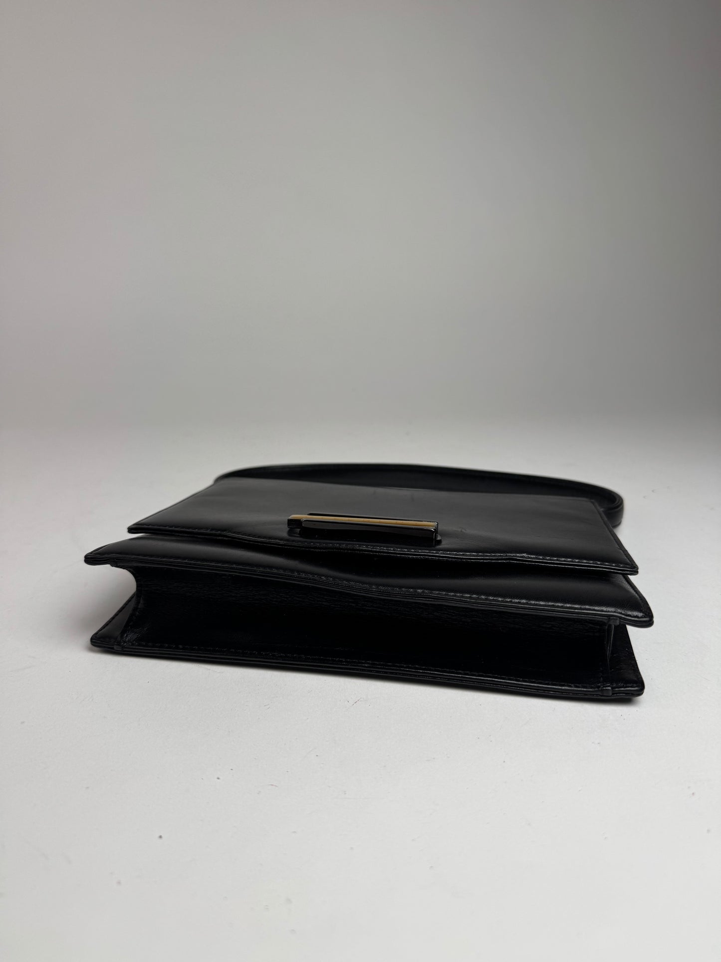 Vintage  Givenchy Whip Leather Bag Black